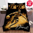 Personalized Basketball Player Artwork Custom Name Duvet Cover Bedding Set