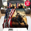Personalized Bull Rider Custom Name Duvet Cover Bedding Set