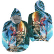 Street Fighter Digital Art 3d Full Over Print Hoodie Zip Hoodie Sweater Tshirt