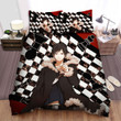 Durarara!! Izaya With Chess Pieces Bed Sheets Spread Comforter Duvet Cover Bedding Sets
