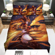 League Of Legends Shyvana The Half-Dragon Burnout Bed Sheets Spread Duvet Cover Bedding Sets