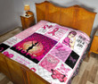 Breast Cancer Hope Quilt Blanket Great Customized Blanket Gift For Birthday Christmas Thanksgiving Anniversary