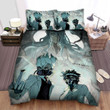 Dr. Stone Senku And Chrome With Mask Bed Sheets Spread Comforter Duvet Cover Bedding Sets