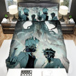 Dr. Stone Senku And Chrome With Mask Bed Sheets Spread Comforter Duvet Cover Bedding Sets