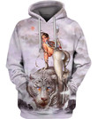 The God of Tigers 3D All Over Print Hoodie, Zip-up Hoodie