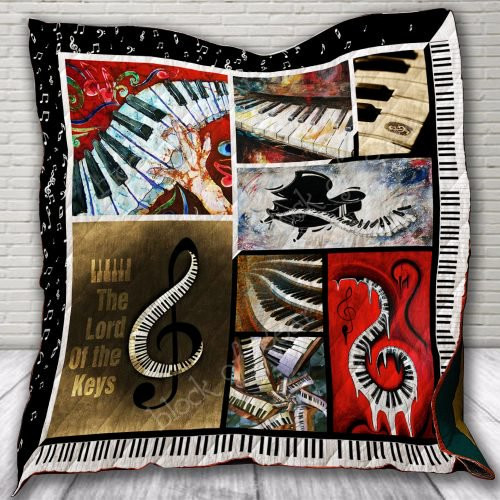 Piano The Lord Of The Keys Quilt Blanket Great Customized Gifts For Birthday Christmas Thanksgiving Perfect Gifts For Piano Lover