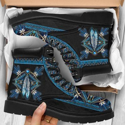 Native American Blue Dreamcatcher Tim Boots