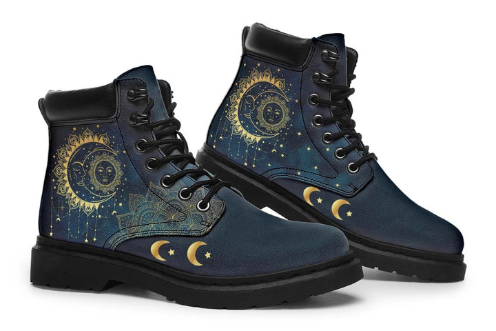 Sun And Moon Stars Back Tim Boots