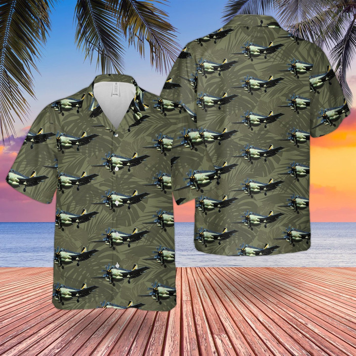 Fairey Gannet Hawaiian Shirt