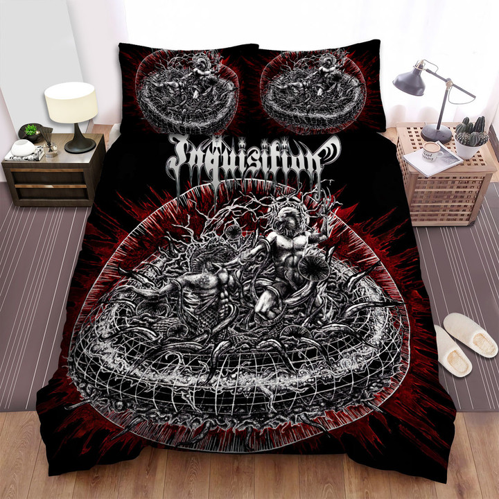 Inquisition Bloodshed Across The Empyrean Altar Bed Sheets Spread Comforter Duvet Cover Bedding Sets