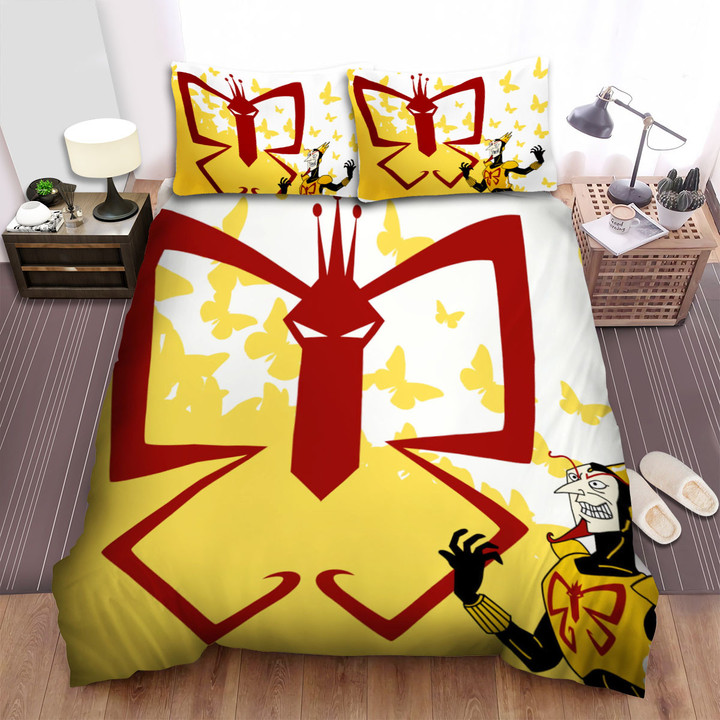 The Venture Bros The Monarch And His Logo Bed Sheets Spread Duvet Cover Bedding Sets
