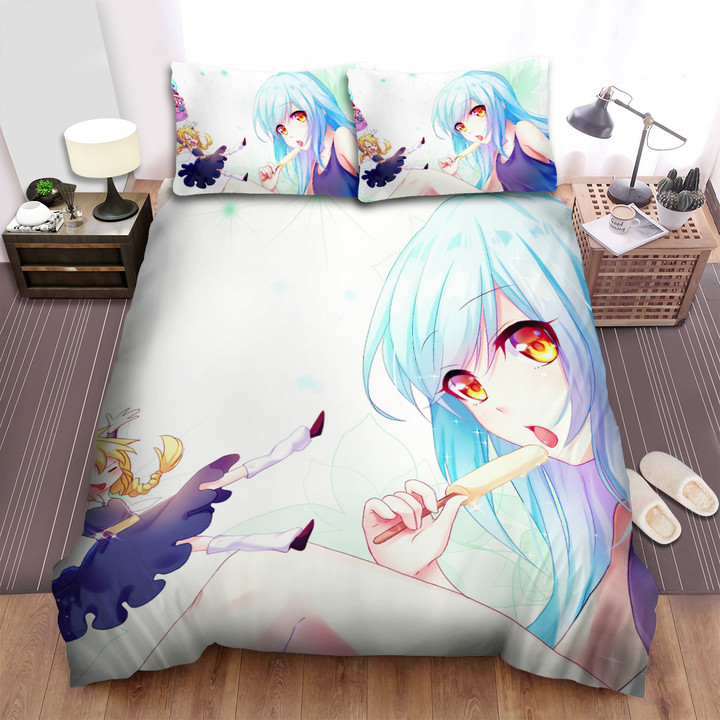 That Time I Got Reincarnated As A Slime (2018) Ice Cream Movie Poster Bed Sheets Spread Comforter Duvet Cover Bedding Sets