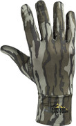 Mossy Oak Camouflage Stretch Fit Hunting Gloves - Lightweight Glove Liner