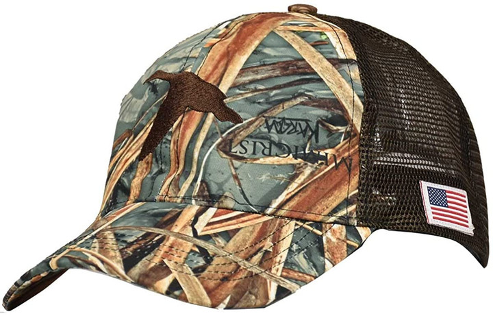 EDTREK Performance Duck Hunting Hat with American Flag Patch - Camo Waterfowl Hunting Hat
