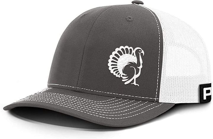 Printed Kicks Turkey Hunting Back Mesh Hat Outdoor Bird Hunter Cap