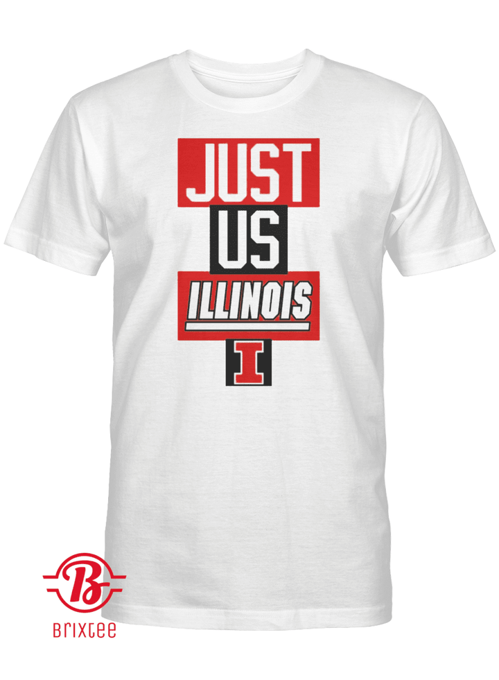 Illinois Fighting Illini Just Us Illinois T-Shirt