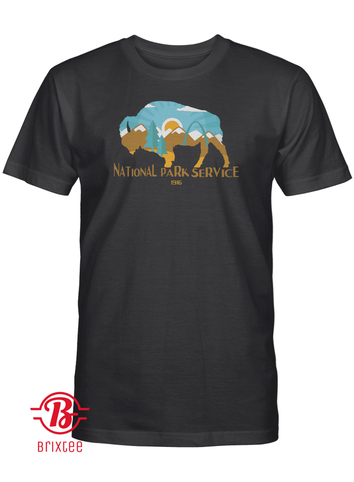 Gaur National Park Service 1916 Shirt