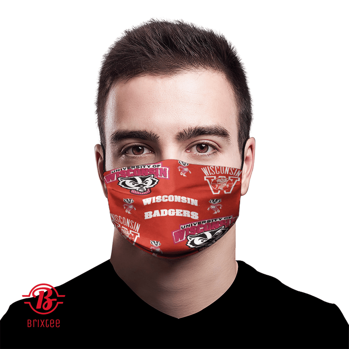 Wisconsin Badgers Face Mask