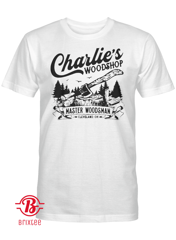 Chrlie's Woodshop T-Shirt - Master Woobsman