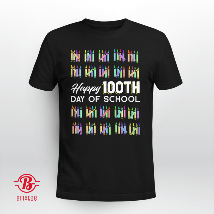 Happy 100th Day Of School Student 100 Days Of School T-Shirt