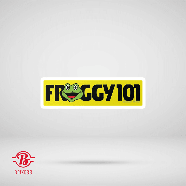Froggy 101 Sticker