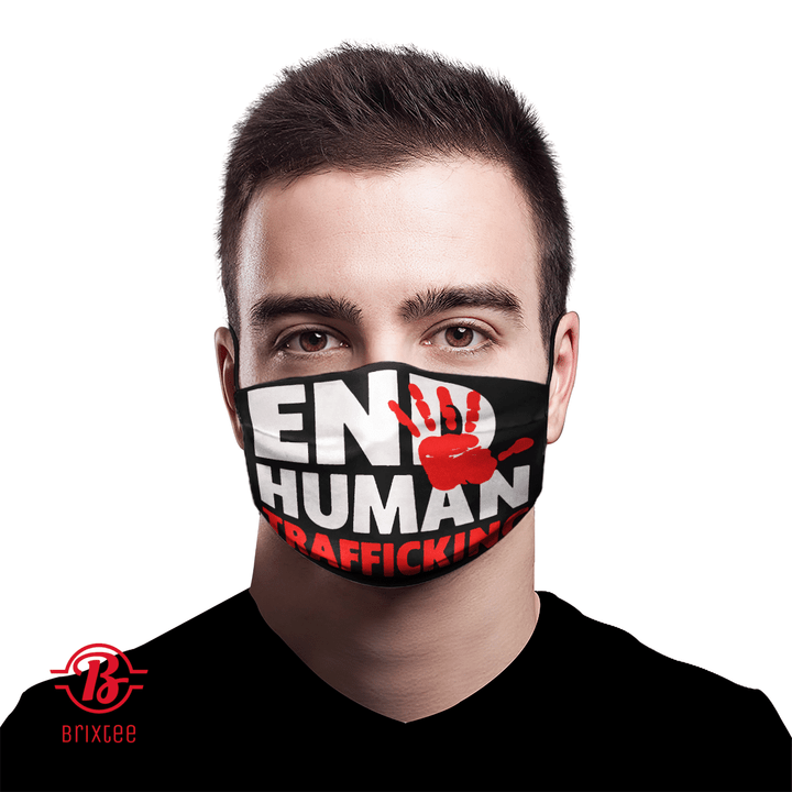 END Human Trafficking Face Mask