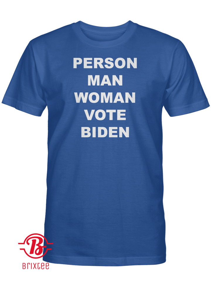 Person Man Woman Vote Biden