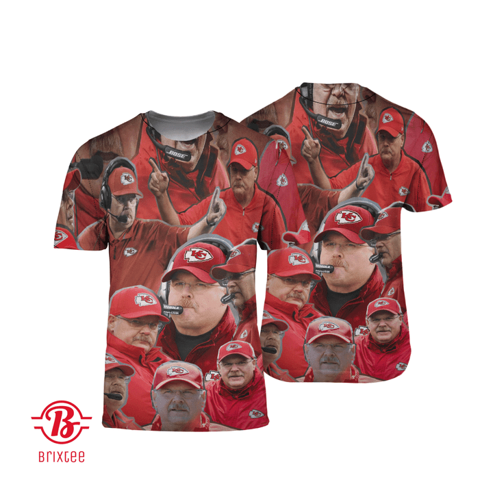 Andy Reid Photo Collage T-Shirt