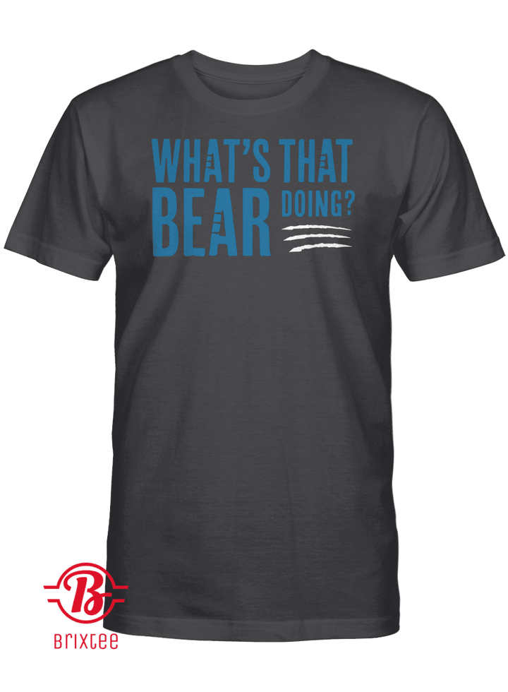What's That Bear Doing? T-Shirt, Carolina Football