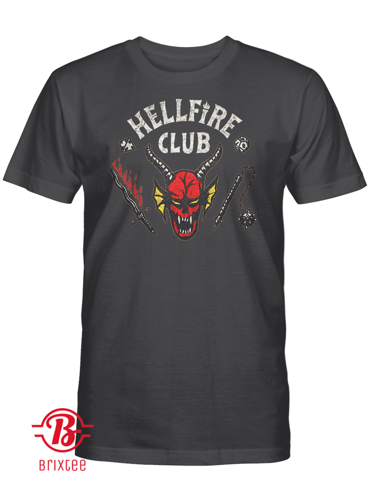 Hellfire Club T-Shirt and Hoodie - Black