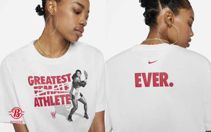 Serena Williams Greatest Female Athlete T-Shirt - Serena Williams : Unlimited Greatness