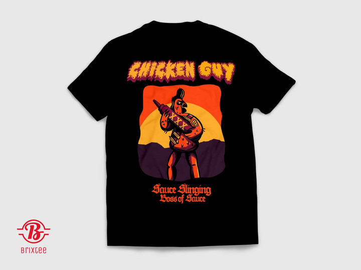 Chicken Guy Sauce Slinging Boss Of Sauce Shirt - Guy Fieri