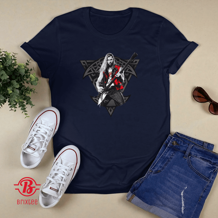 Thor Love And Thunder: Play Guitar T-Shirt And Hoodie