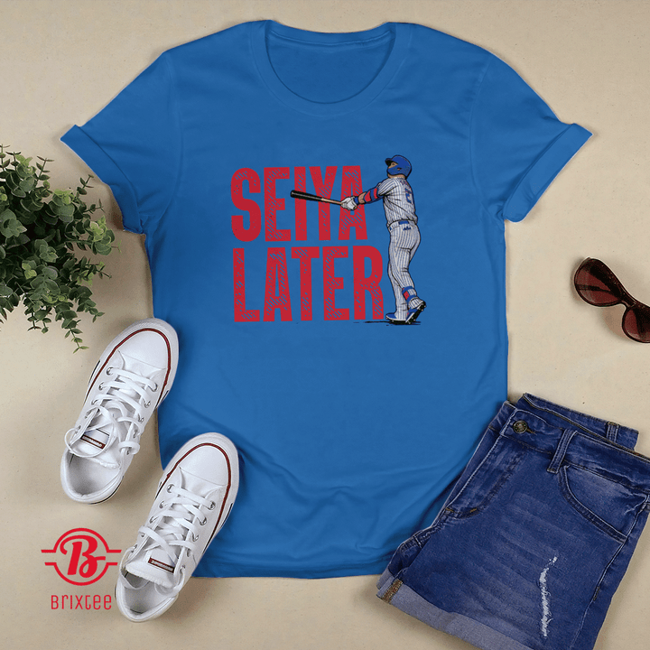 Seiya Suzuki: Seiya Later Shirt and Hoodie | Chicago Cubs