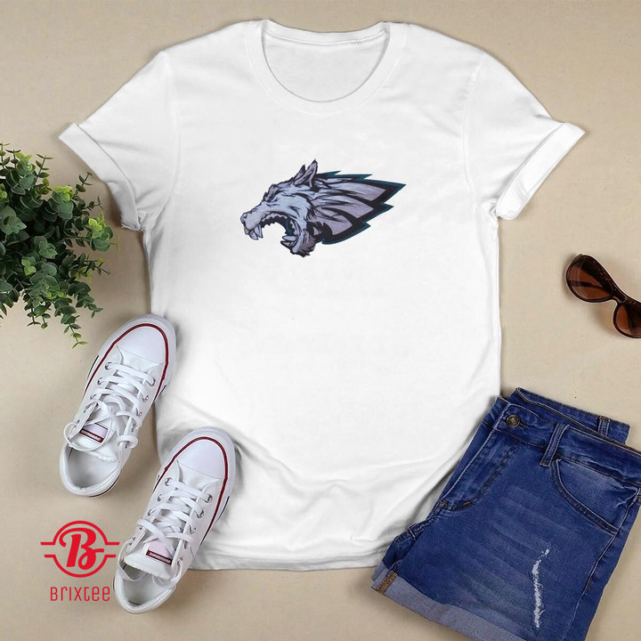 Dog Mentality mixed Eagles Logo T-Shirt