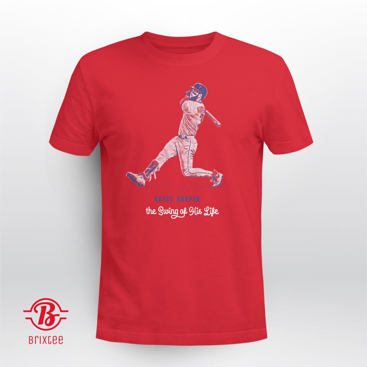 Bryce Harper The Swing Of His Life T-Shirt Philadelphia Phillies