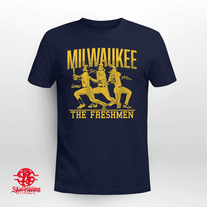 Brice Turang, Joey Wiemer, & Garrett Mitchell The Freshmen - Milwaukee Brewers