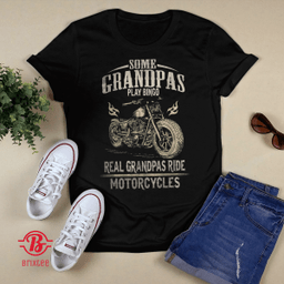 Real Grandpas Ride Motorcycle
