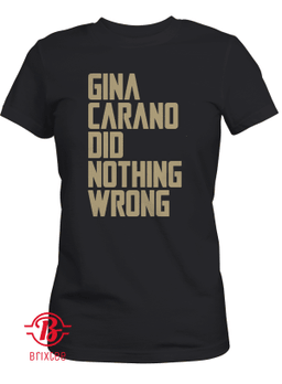 Gina Carano Did Nothing Wrong