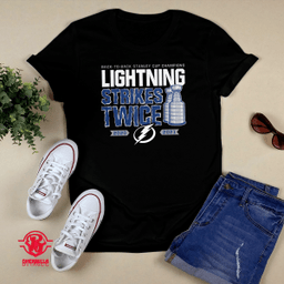 Tampa Bay Lightning 2021 Stanley Cup Champions Lightning Strikes Twice