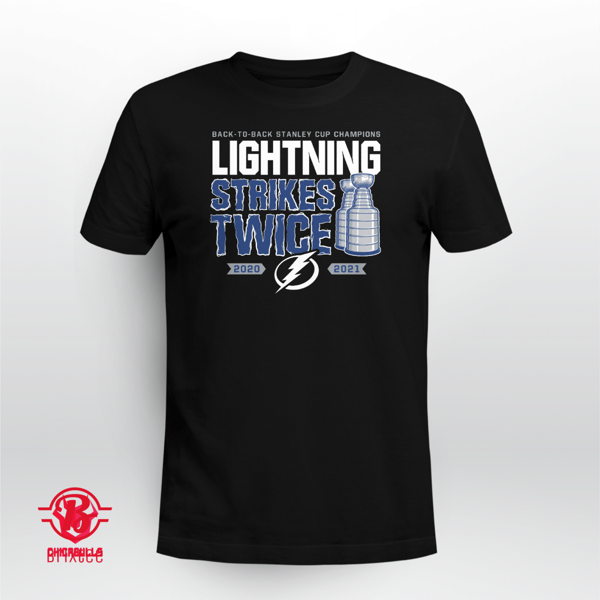 Tampa Bay Lightning 2021 Stanley Cup Champions Lightning Strikes Twice
