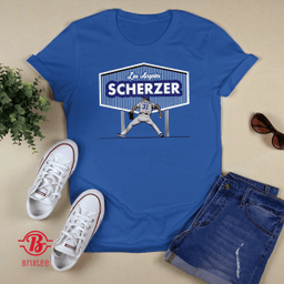 L.A. Max Scherzer - Los Angeles Dodgers - MLBPA Licensed