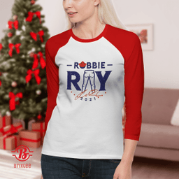 Robbie Ray Tight Pants 3/4 Sleeve Raglan Tee | Toronto Blue Jays | MLBPA Licensed