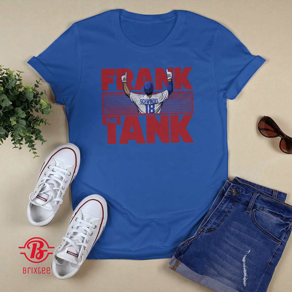 Frank Schwindel: Frank The Tank | Chicago Cubs | MLBPA Licensed