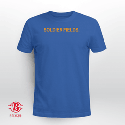 Soldier Fields, Justin Fields - Chicago Bears - NFLPA Licensed