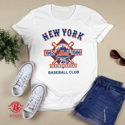 New York Baseball 1926 1986 25th Anniversary Vintage | New York Mets