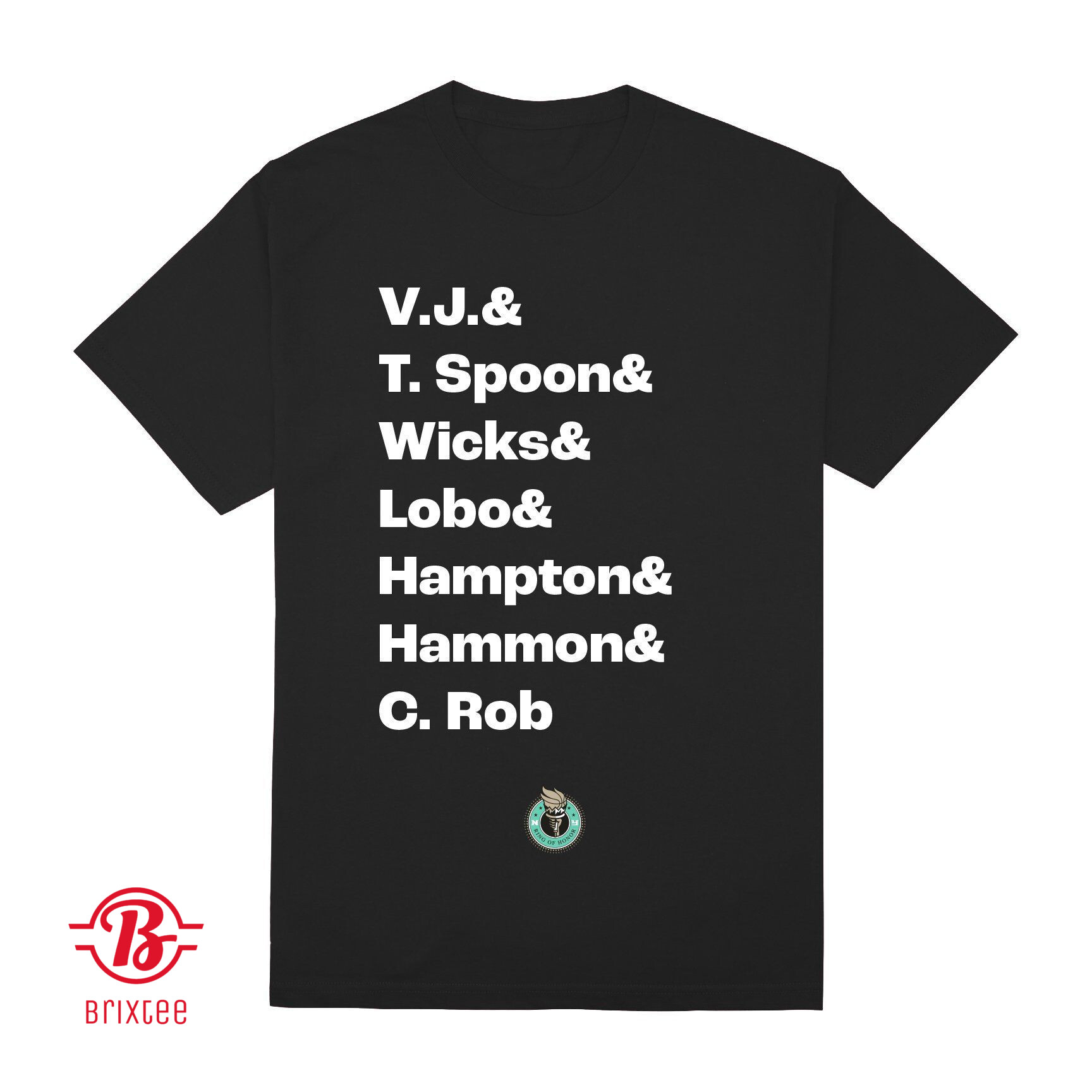 V. J. & T. Spoon & Wicks & Lobo & Hampton & Hammon & C. Rob | New York Liberty