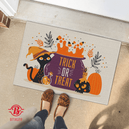Trick or Treat Door Mat - Halloween