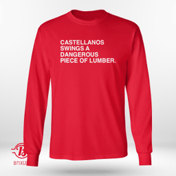 Castellanos Swings a Dangerous Piece Of Lumber. | Nick Castellanos | Cincinnati Reds