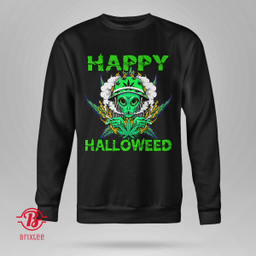 BHappy Halloweed Weed Marijuana Stoner Pothead Halloween Day